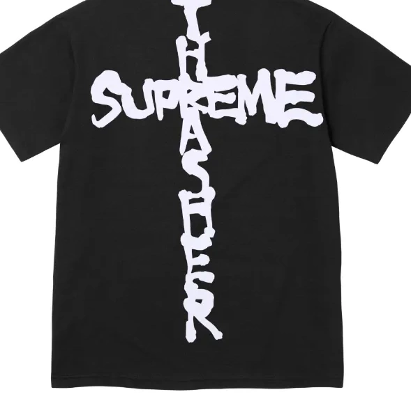 Black White S M English L T-shirt XL Cross and 0628